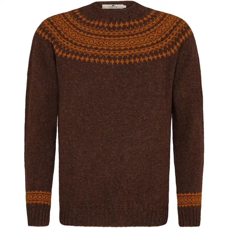 Herren Shetland Pullover Preisreduziert
